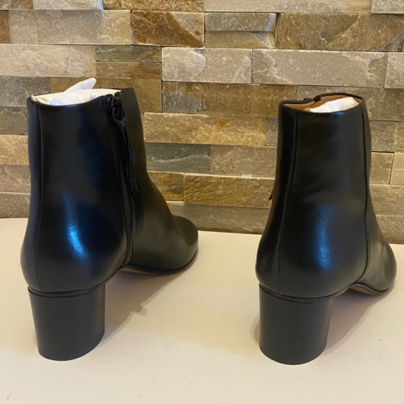 Isabel Marant Black Danay Leather Ankle Boots - Picture 6 of 11